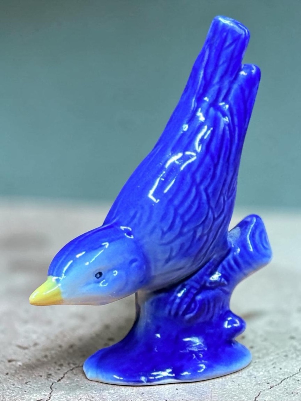 Blue Bird Figurine
